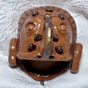 Unique Handmade Face Jug Style Pottery Wall hanging piece!